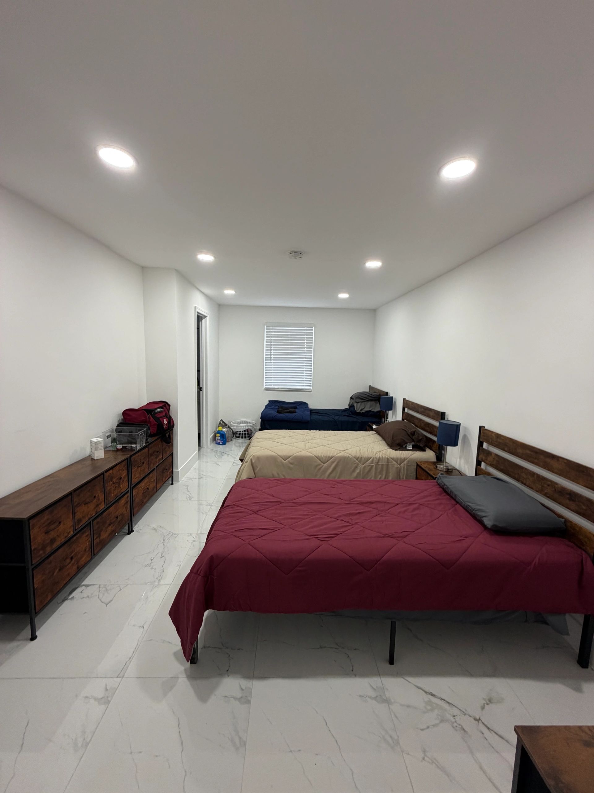 Shared bedroom at the Miami Central and Flagami residence